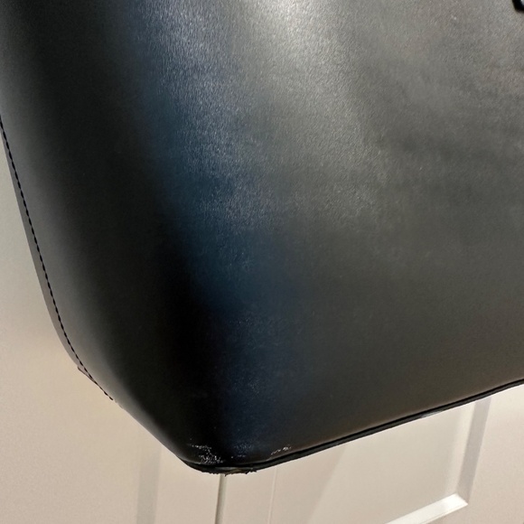 Kate Spade New York Black Leather Tote - Picture 7 of 14